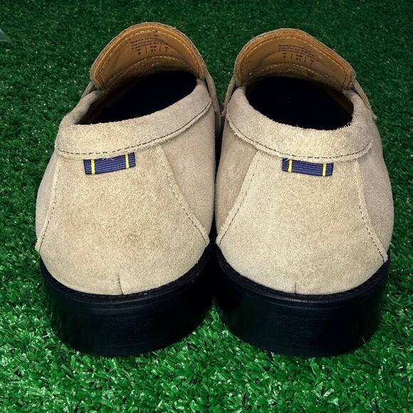 Brooks Brothers Beige Suede Penny Loafers main image 4